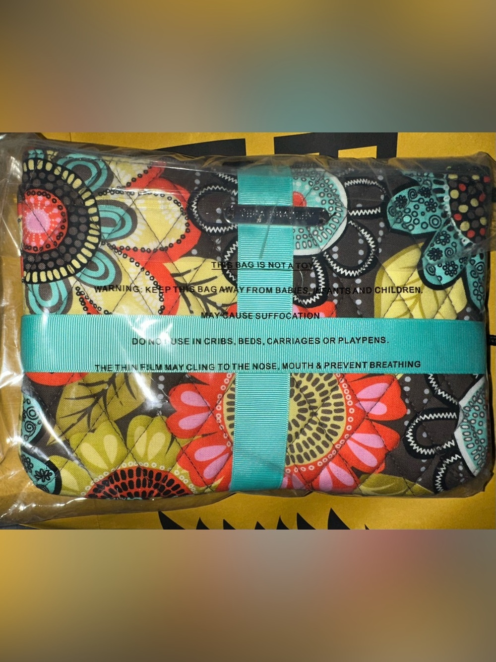 NWT Vera Bradley Flower Shower Pouches, Set of 3